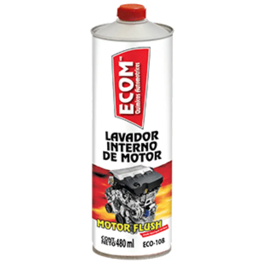 Lavador interno de motor para vehículos de 4 y 6 cilindros. 480ml ECOM