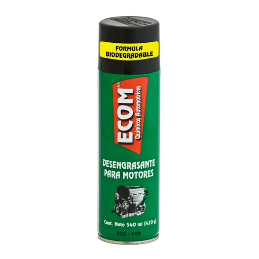 Desengrasante para motores aerosol. 420g/540ml Biodegradable ECOM