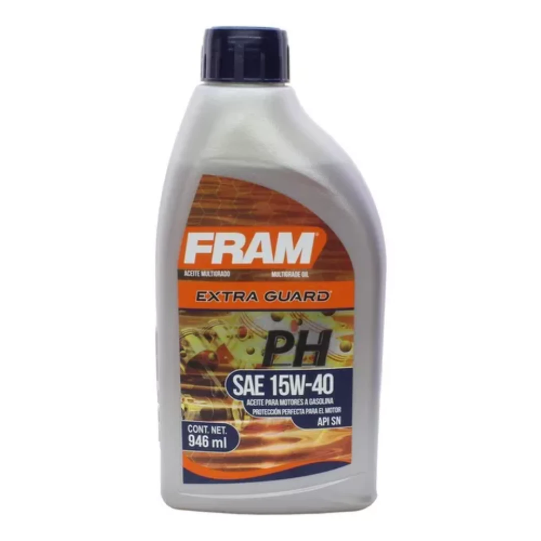 Aceite Mineral 15W40 SN 946 ml Extra Guard FRAM