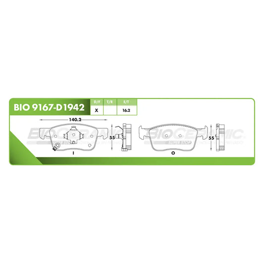 Balatas Cerámicas Delanteras Low-Met Aveo 18-22 1.5L Fritec