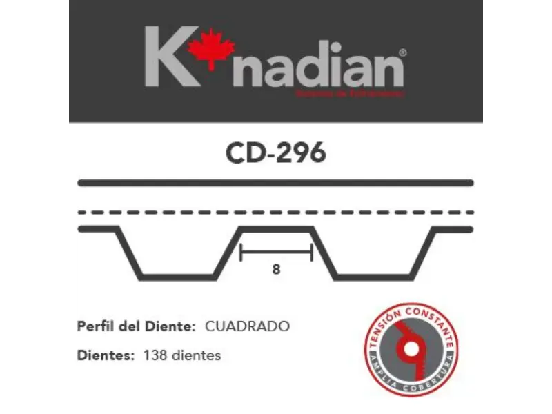 Kit distribución Beetle 98-11 4cil Jetta Clásico 11-15 KNADIAN